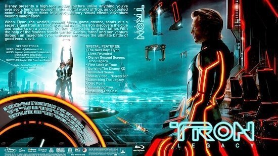 dvd cover TronLegacyBRCLTv1