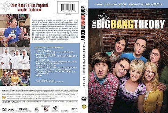 dvd cover The Big Bang Theory Season 8
