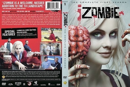 dvd cover iZombie Season 1