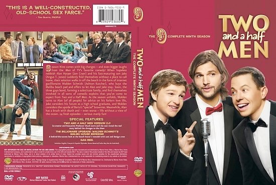 dvd cover Two And A Half Men Season 9