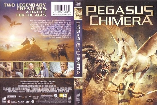 dvd cover Pegasus Vs Chimera