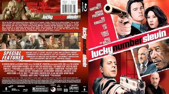 dvd cover Lucky Number Slevin