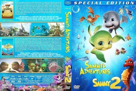 dvd cover Sammy's Adventures Double Feature version 2