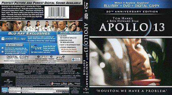 dvd cover Apollo 13 Bluray 20 Anniversary