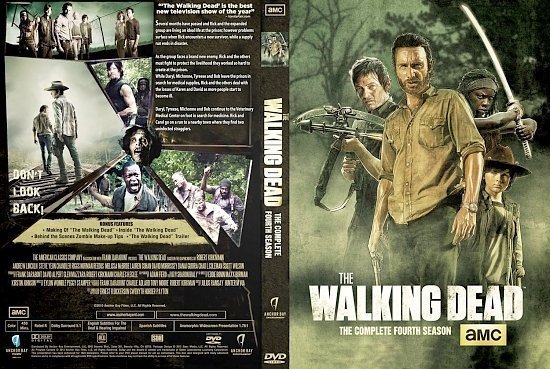 dvd cover the walking dead season 4 dm