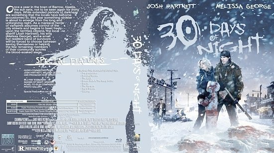 dvd cover 30 Days Of Night