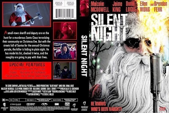 dvd cover Silent Night