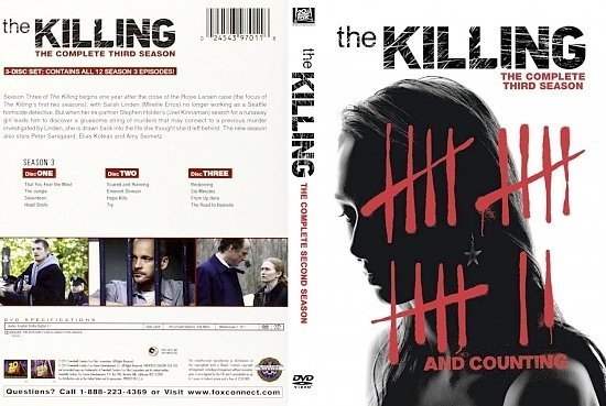 dvd cover The Killing Season 3