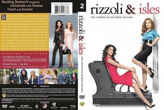 dvd cover Rizzoli Isles Season 2