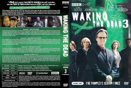 dvd cover Waking the Dead S3