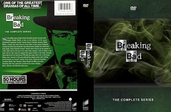 dvd cover Breaking Bad The Complete Series