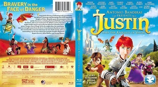 dvd cover Justin And The Knights Of Valour