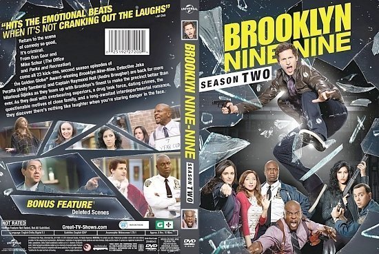 dvd cover Brooklyn Nine Nine Season 2