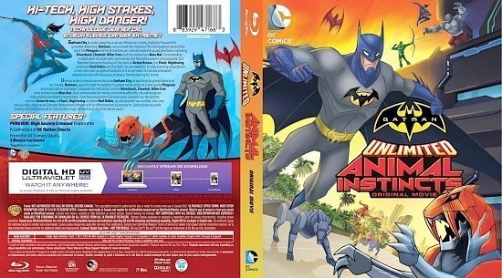dvd cover batman unlimited br