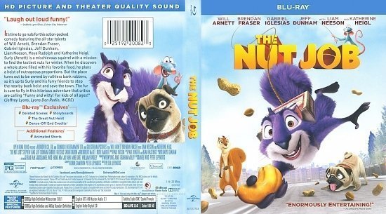 dvd cover The Nut Job