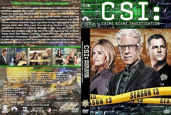 dvd cover CSI st S13