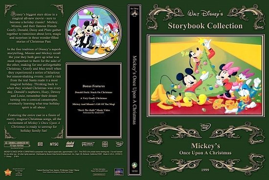dvd cover Mickey's Once Upon A Christmas