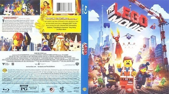 dvd cover The Lego Movie