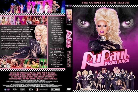 dvd cover RuPaul's Drag Race The Complete Sixth Season