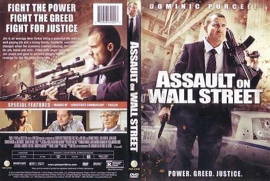 dvd cover Assault On Wall Street