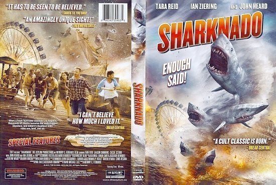 dvd cover Sharknado