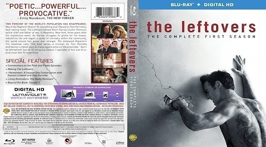 dvd cover The Leftovers Season 1 Blu ray