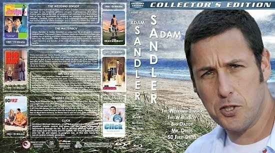 dvd cover Adam Sandler Collection