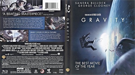 dvd cover Gravity Scanned Bluray