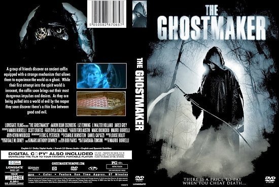 dvd cover The Ghostmaker