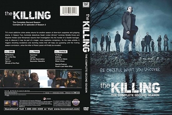 dvd cover The Killing Season 2