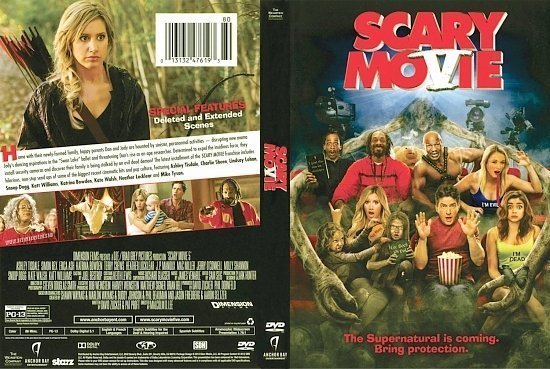 dvd cover Scary Movie 5