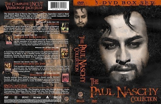 dvd cover The Paul Naschy Collection