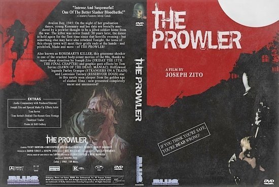 dvd cover The Prowler