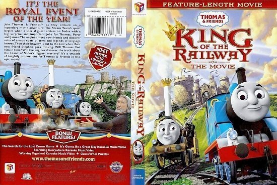 dvd cover Thomas & Friends King Of The Railway
