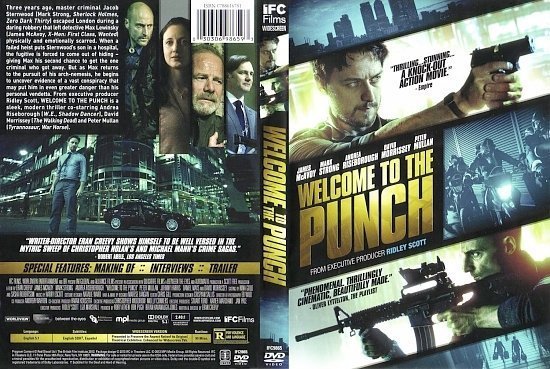 dvd cover Welcome To The Punch