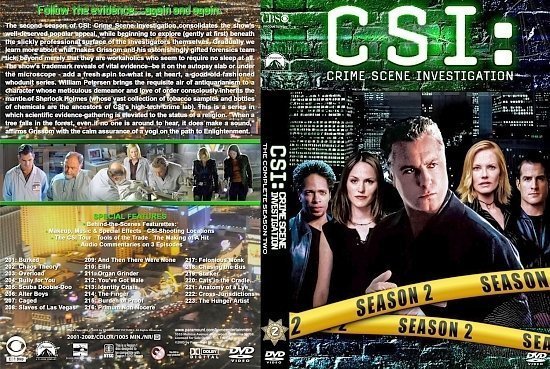 dvd cover CSI st S2