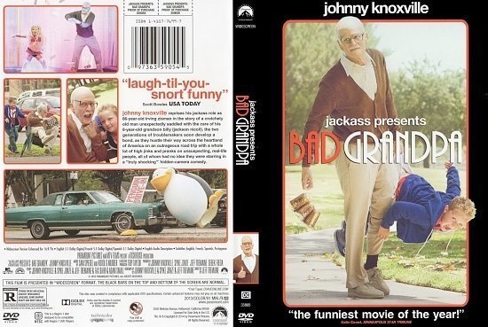 dvd cover Bad Grandpa