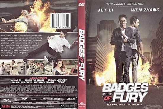 dvd cover Badges Of Fury