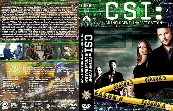 dvd cover CSI lg S5
