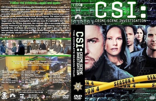 dvd cover CSI lg S4