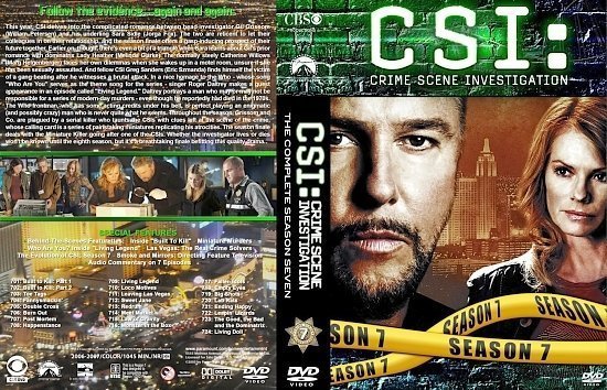 dvd cover CSI lg S7