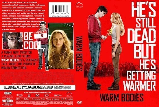 dvd cover Warm Bodies