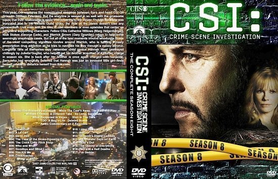 dvd cover CSI lg S8