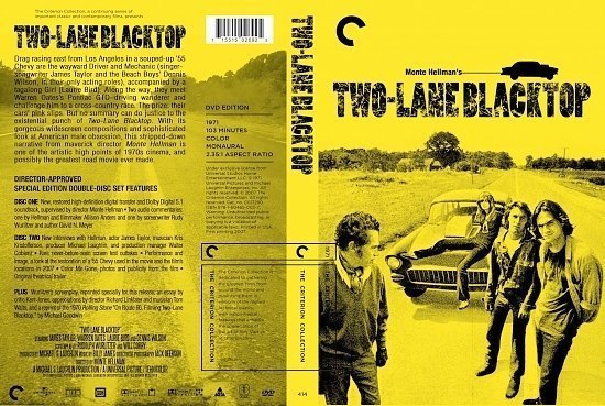 dvd cover Two Lane Blacktop