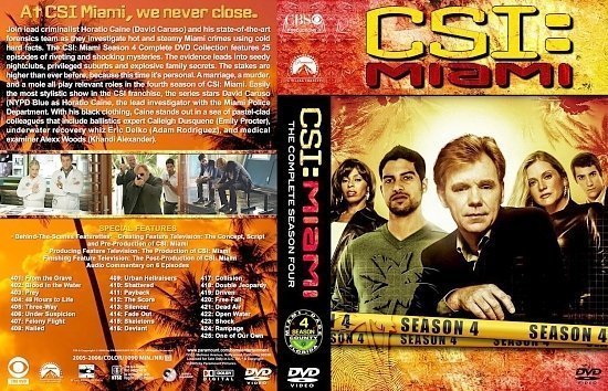 dvd cover CSI Miami lg S4
