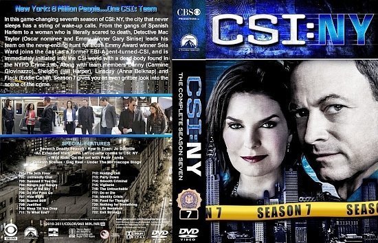 dvd cover CSI NY lg S7