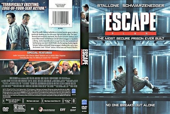 dvd cover Escape Plan