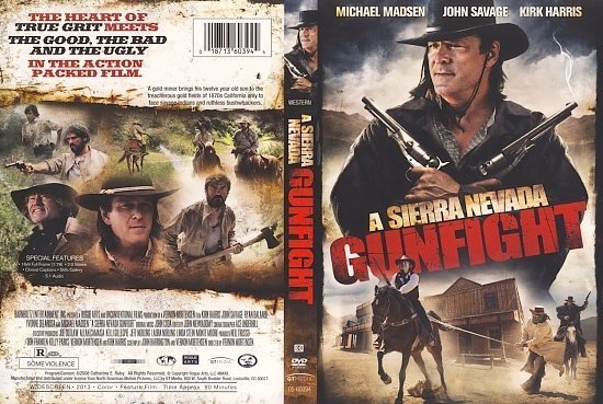 dvd cover A Sierra Nevada Gunfight