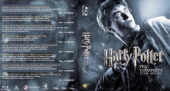 dvd cover Harry Potter Collection