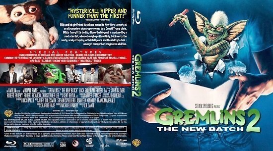 dvd cover Gremlins 2: The New Batch
